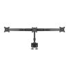 MULTIBRACKETS 3 karos asztali konzol, M VESA Desktopmount Triple Desk Clamp 15"-24"