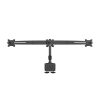 MULTIBRACKETS 3 karos asztali konzol, M VESA Desktopmount Triple Desk Clamp 15"-24"