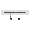 MULTIBRACKETS 3 karos asztali konzol, M VESA Desktopmount Triple Desk Clamp 24"-32"