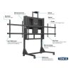 MULTIBRACKETS Gurulós motoros 2 karos padlóállvány, M Motorized Floorstand Dual Screen 160 kg Black SD (max. 2x84")