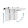 MULTIBRACKETS Motoros mennyezeti konzol, M Motorized Ceilingmount Inverted Extensional w/lid 65"-86"