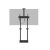 MULTIBRACKETS Motoros konzol, M Motorized Wallstand 90kg Black (32-90", max.VESA: 600x400 mm)