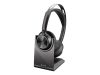 HP Poly Voyager Focus 2 Microsoft Teams Certified with charge stand Headset