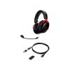 HP HYPERX Vezeték nélküli Fejhallgató Cloud III - Gaming Headset Black-Red