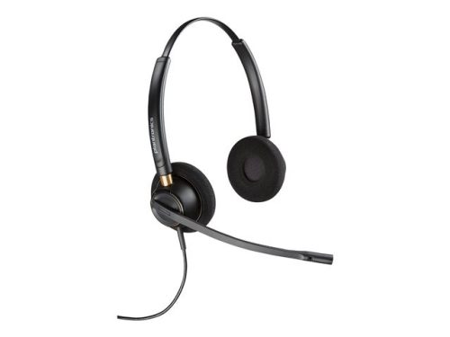 HP Poly EncorePro 520 with Quick Disconnect Binaural Headset for EMEA-EURO