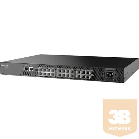 LENOVO SAN - Switch DB610S 32Gb Fibre (24x 32Gb, 8 ports activated w/ 16Gb SWL SFPs)