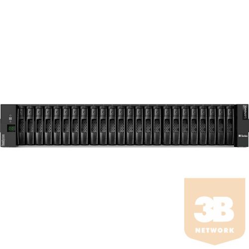 LENOVO DE storage - DE2000H SFF külső tároló, Dual Controller, (16GB Cache) HICless Hybrid Flash Array 2U24 V2