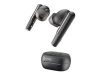 HP Poly Voyager Free 60+ UC Carbon Black Earbuds +BT700 USB-C Adapter +Touchscreen Charge Case