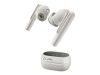 HP Poly Voyager Free 60+ UC White Sand Earbuds +BT700 USB-C Adapter +Touchscreen Charge Case