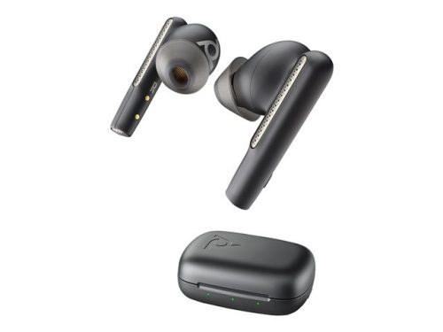 HP Poly Voyager Free 60 UC M Carbon Black Earbuds +BT700 USB-A Adapter +Basic Charge Case