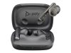 HP Poly Voyager Free 60 UC M Carbon Black Earbuds +BT700 USB-A Adapter +Basic Charge Case