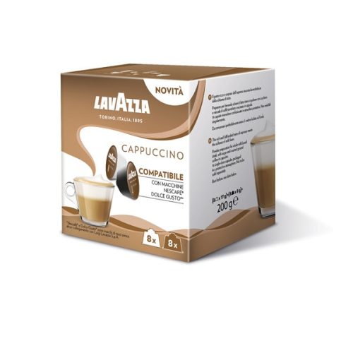 Lavazza Cappuccino Dolce Gusto kapszula csomag  8db + 8 db 200g