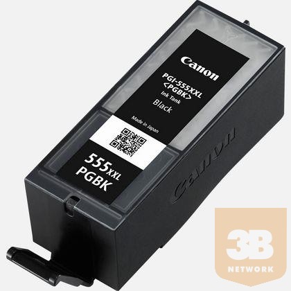 Canon PGI555XXL PGBK fekete tinta | iP7250/MG5450/MG6350