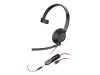 HP Poly Blackwire C5210 USB-C Headset +Inline Cable Bulk