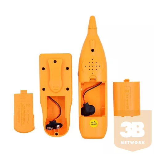 Hanggenerátoros kábelkereső / érpárkereső + UTP és BNC kábelteszter