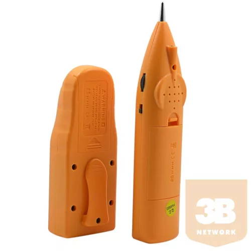 Hanggenerátoros kábelkereső / érpárkereső + UTP kábelteszter