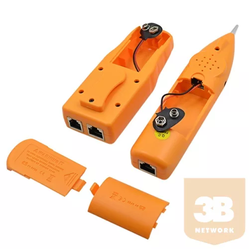 Hanggenerátoros kábelkereső / érpárkereső + UTP kábelteszter