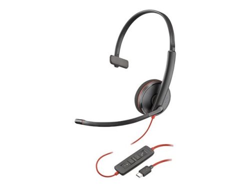 HP Poly Blackwire 3210 Monaural USB-C Headset