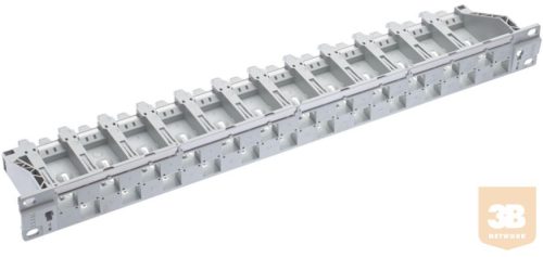 R&M 812467 Patch Panel 24 port, 19", 1U, Cat 5/6 UTP