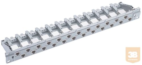 R&M 812470 Patch Panel 24 portos 19", 1 U, Cat5e, FTP