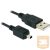 KAB Delock 82113 USB-Bmini 4pin - USB-A apa-apa kamera kábel - 1,5m