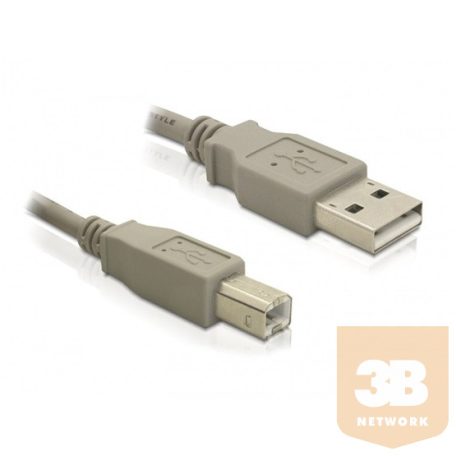 KAB Delock 82215 USB 2.0 A - B apa/apa kábel - 1,8m