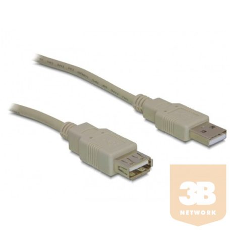 KAB Delock 82239 USB 2.0 A/A hosszabbító kábel - 1,8m