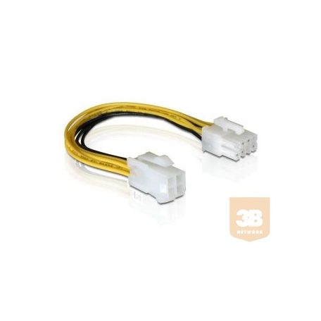 Delock tápkábel, PCI Express 8pin EPS -> 4pin ATX/P4