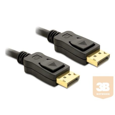 Delock HDMI kábel, DisplayPort M/M, 5m, arany