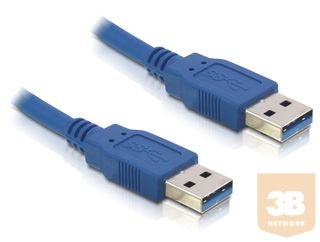 Delock kábel, USB 3.0-A M/M, 5m