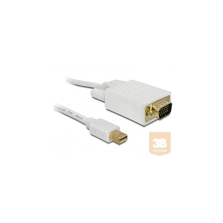 Delock kábel, mini DisplayPort -> VGA 15 pin (M), 1m