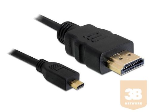 Delock Cable High Speed HDMI - micro HDMI with Ethernet male/male 3m