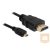 Delock Cable High Speed HDMI - micro HDMI with Ethernet male/male 3m
