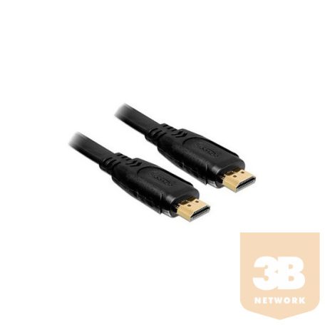 KAB Delock 82672 A apa/apa High Speed HDMI lapos kábel Ethernettel - 5m