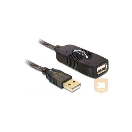 Delock extension kábel, USB 2.0, aktív, 15m