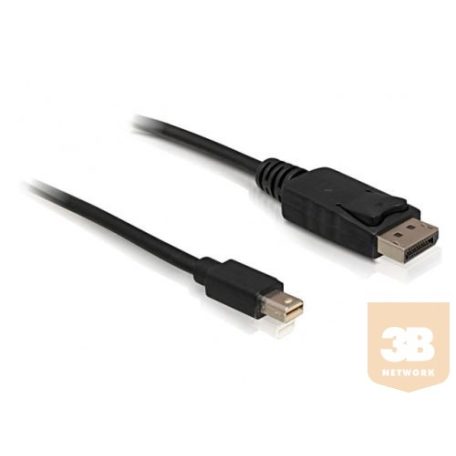 Delock HDMI kábel, DisplayPort (M) -> mini DisplayPort (M), 1m