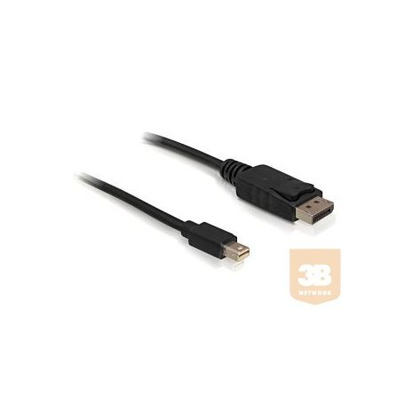 Delock HDMI kábel, DisplayPort (M) -> mini DisplayPort (M), 3m