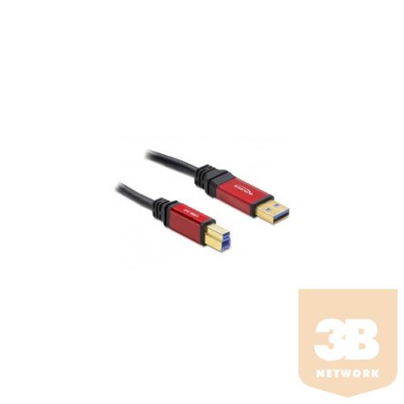 KAB Delock 82756 USB3.0 A dugó > B dugó USB kábel - 1m