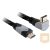 Delock kábel High Speed HDMI with Ethernet HDMI A male > HDMI A male angled 2m