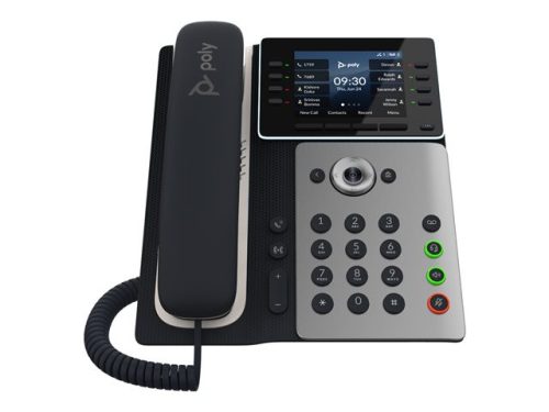 HP Poly Edge E350 IP Phone and PoE-enabled