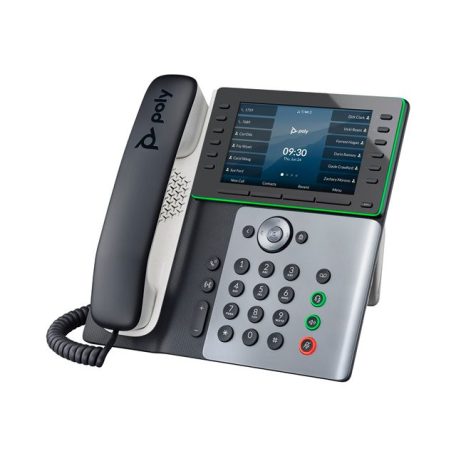 HP Poly Edge E500 IP Phone and PoE-enabled