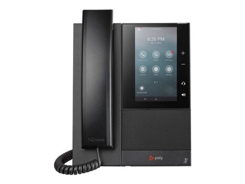 HP Poly CCX 505 Business Media Phone for Microsoft Teams and PoE-enabled