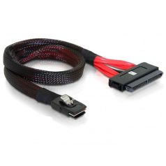   KAB Delock 83056 mini SAS 36pin - SAS 32pin kábel (SFF 8087 - SFF 8484) - 0,5m