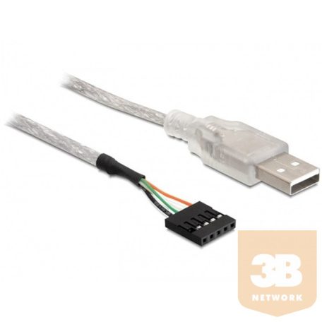 KAB Delock 83078 USB 2.0-A apa - pin header kábel - 0,7m