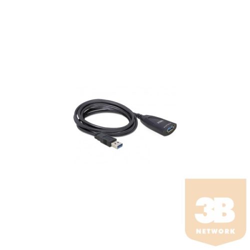 Delock 83089 USB 3.0 hosszabbító kábel, aktív 5m