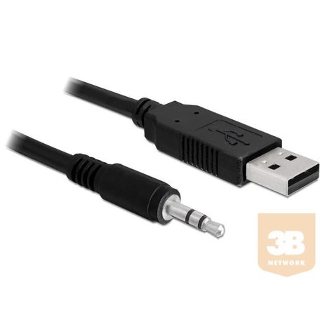 Delock Converter USB 2.0 male > Serial-TTL 3.5 mm stereo jack 1.8 m (5 V)