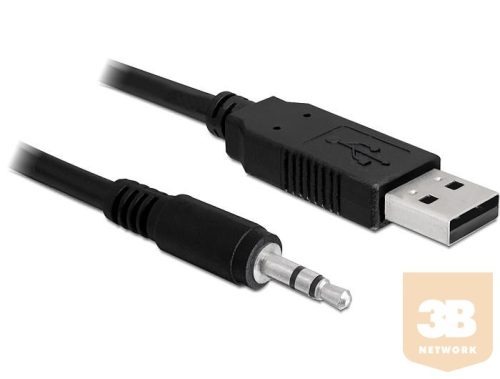 Delock Converter USB 2.0 male > Serial-TTL 3.5 mm stereo jack 1.8 m (5 V)