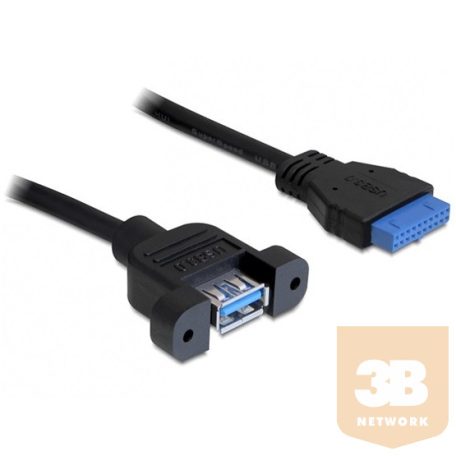 KAB Delock 83118 USB 3.0 pin header anya > 1 x USB 3.0-A anya kábel - 50cm
