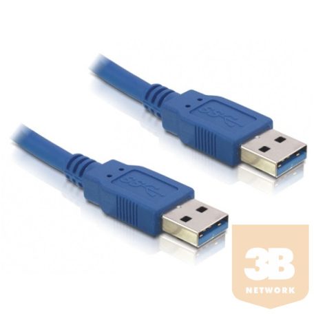 KAB Delock 83121 USB 3.0 - A apa/apa kábel - 0,5m