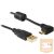 KAB Delock 83147 USB-A apa > USB micro-B apa kábel 90°-ban forgatott bal/jobb - 1m